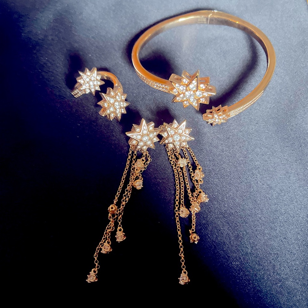 Atelier Swarovski x Penélope Cruz Rose Gold Set